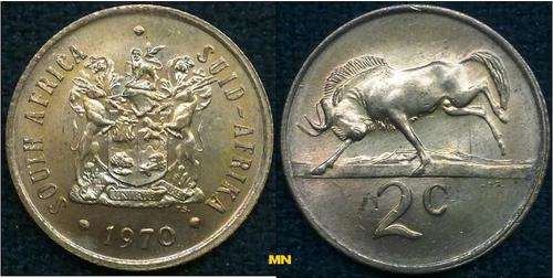 UNC - 2c - Two cent - 1970
