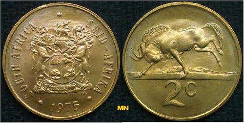 UNC - 2c - Two cent - 1975 - Perfect gradeable condition