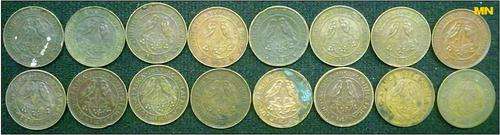 1/4d - Quarter Penny set - 1943 to 1955 & 1957 to 1959 (use as filler) 16 coins