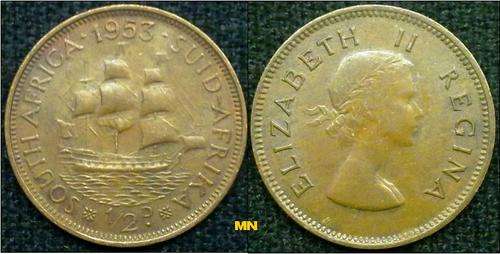 1/2D - Half Penny - 1953
