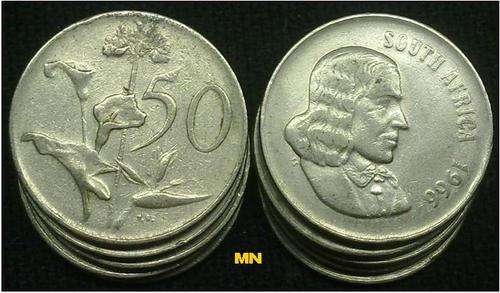 Nickle - 50c - Fifty cent - 1966 English (10 available) bid per coin