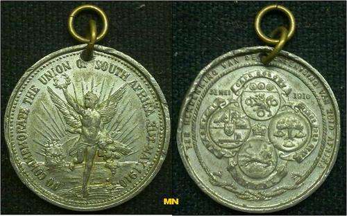 To commemorate the union of South Africa - 31 May 1910