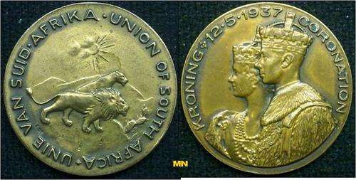 Union of South Africa - Coronation 12 - 5 - 1937