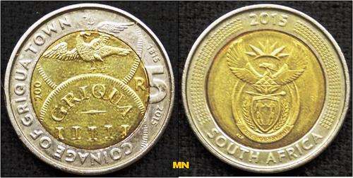 Griqua - R5 - Five rand - 2015 - circulated