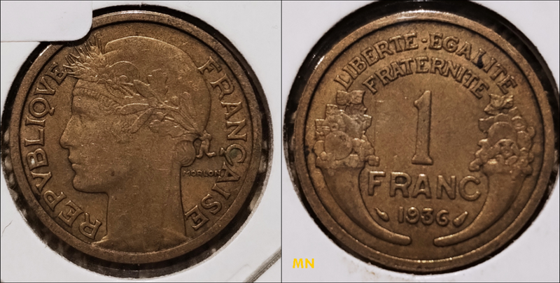 France 1 Franc - 1936