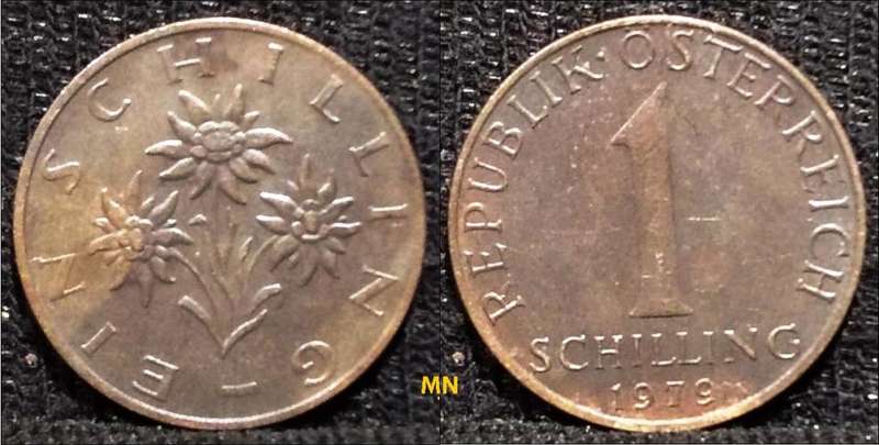Austria 1 Schilling - 1979