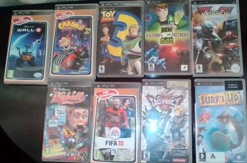 PSP Games - 9