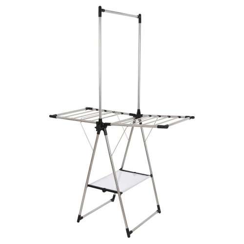 Indoor/Outdoor Stainless Steel Compact Drying Rack