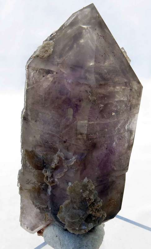 Double Terminated Amethyst in Quartz, Brandberg Mnt, Namibia