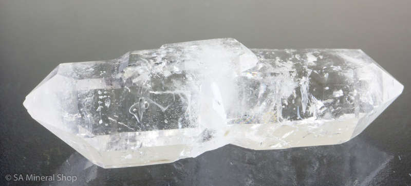 Double Terminated Quartz Point, Goboboseb Mnt, Namibia