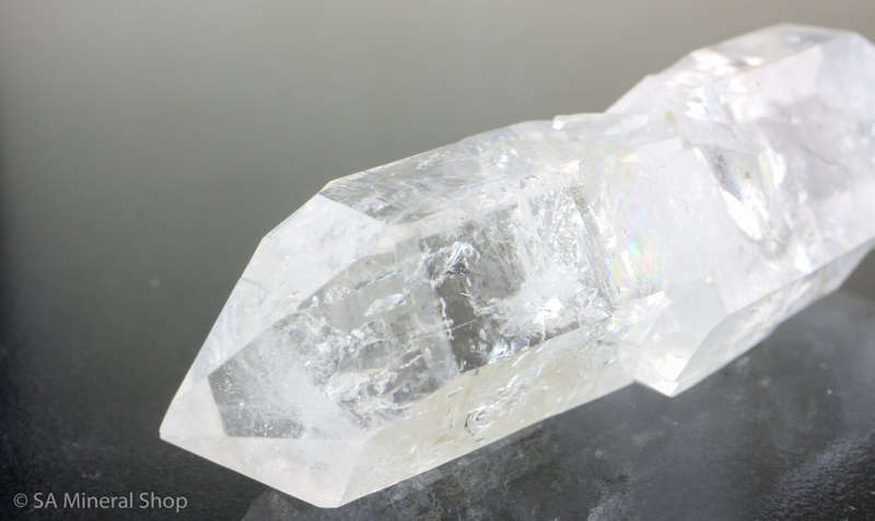 Double Terminated Quartz Point, Goboboseb Mnt, Namibia