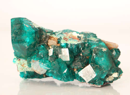 Dioptase on Matrix, Kaokoveld Region, Namibia