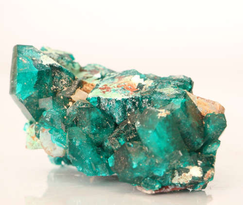 Dioptase on Matrix, Kaokoveld Region, Namibia