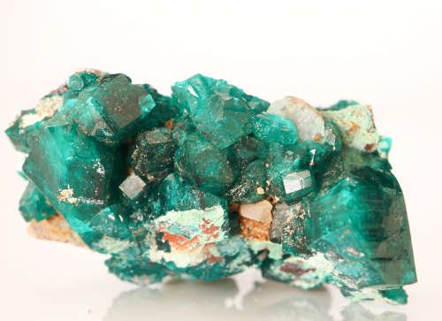 Dioptase on Matrix, Kaokoveld Region, Namibia