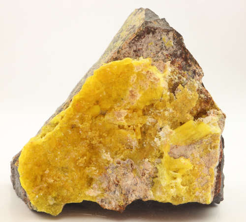 Ettringite on Matrix, N`Chwaning II, Northern Cape, South Africa