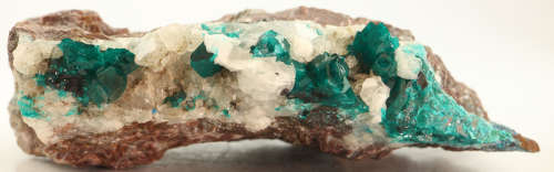 Dioptase on Matrix, Tantara Mine, DRC