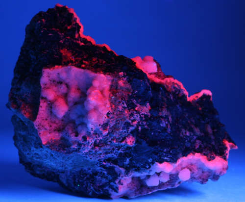 Calcite on Calcite on Matrix, N`Chwaning II, Northern Cape, South Africa