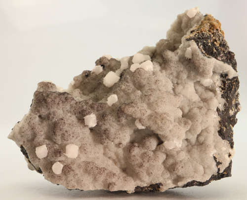 Calcite on Calcite on Matrix, N`Chwaning II, Northern Cape, South Africa