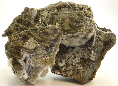 Quartz over Smithsonite, Skorpion Mine, Karas Region, Namibia