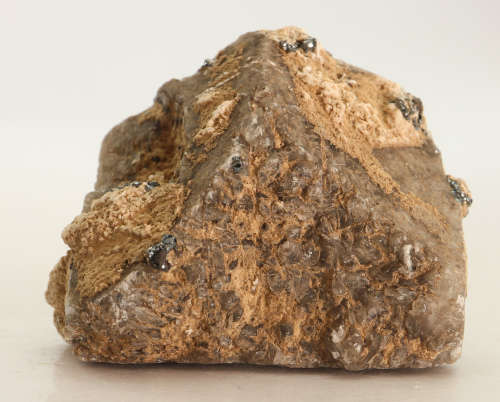 Hematite on Calcite, N`Chwaning II, Northern Cape, South Africa
