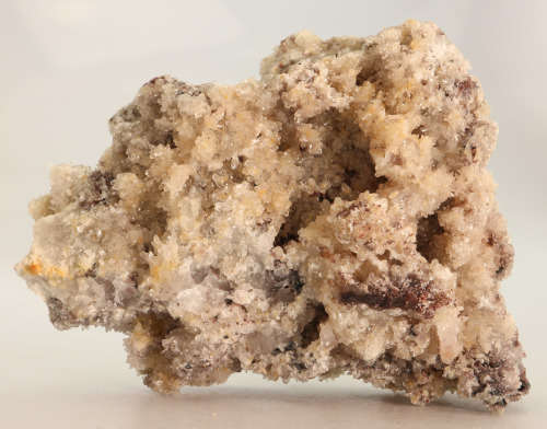 Calcite on Quartz Cluster, N`Chwaning II, Northern Cape, South Africa