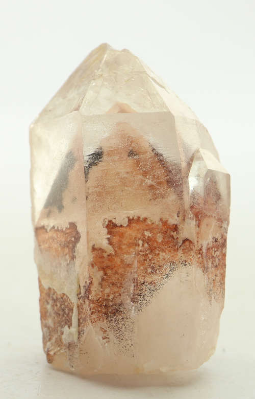 Hematite incl Quartz Point, Orange River Area, Northern Cape, South Africa