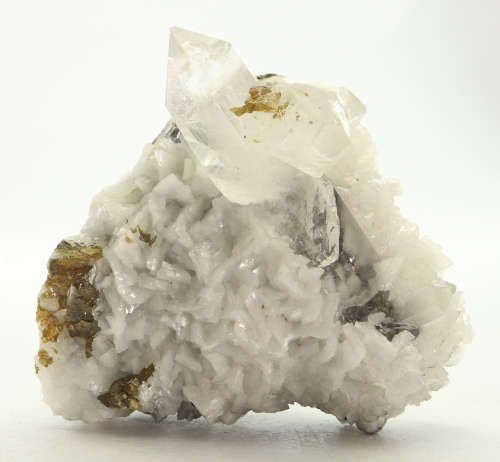 Quartz, Dolomite on Matrix, Rosh Pinah Mine, Namibia
