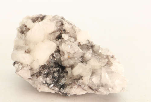Calcite, Manganite on Matrix, N`Chwaning II, Northern Cape, South Africa