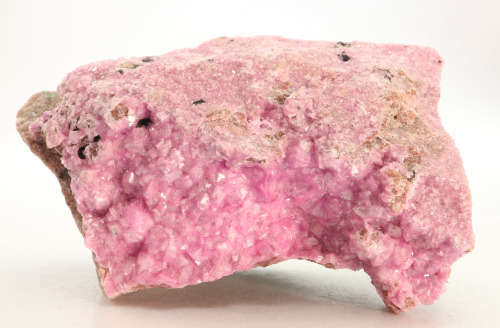 Cobaltoan Calcite on Matrix, Mashamba West Mine, DRC