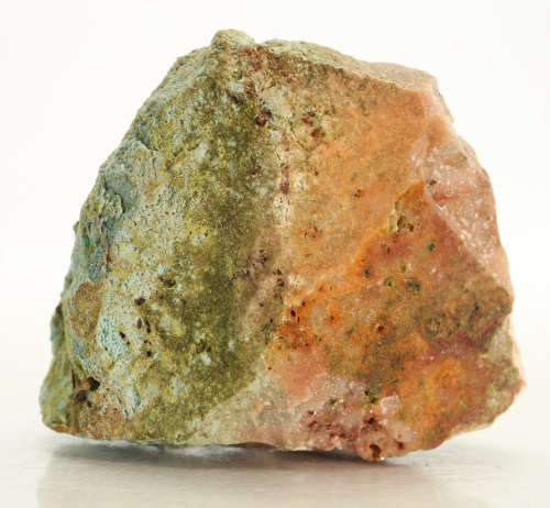 Dioptase on plancheite on Matrix, Kaokoveld Region, Namibia