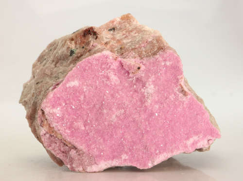 Cobaltoan Calcite on Matrix, Mashamba West Mine, DRC