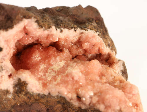 Rhodochrosite in Vug, N`Chwaning II, Northern Cape, South Africa