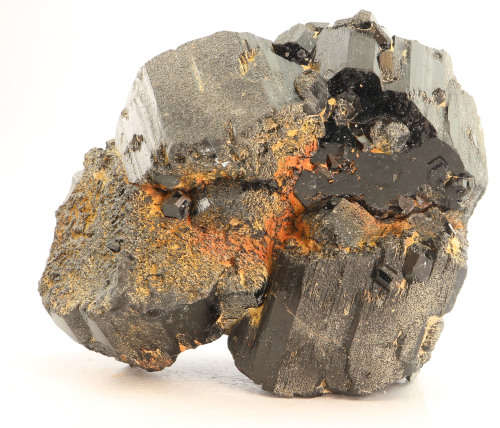 Black Tourmaline Cluster, Erongo Mnt Region, Namibia