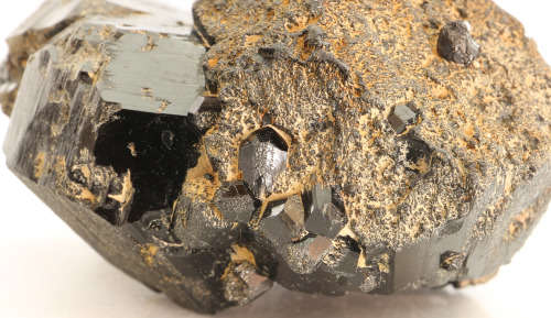 Black Tourmaline Cluster, Erongo Mnt Region, Namibia
