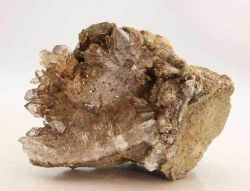 Hematite incl Quartz on Matrix, Gobobosebberge Mnt, Namibia