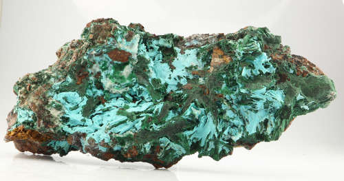 Malachite & Chrysocolla psm Azurite, Tenke Fungurume, DR Congo