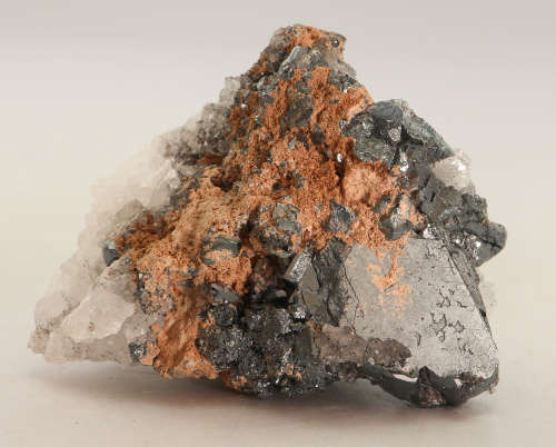 Hematite and Calcite Cluster, N`Chwaning II, Northern Cape, South Africa