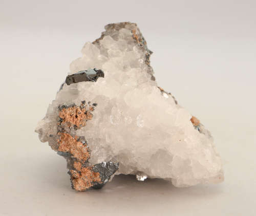 Hematite and Calcite Cluster, N`Chwaning II, Northern Cape, South Africa