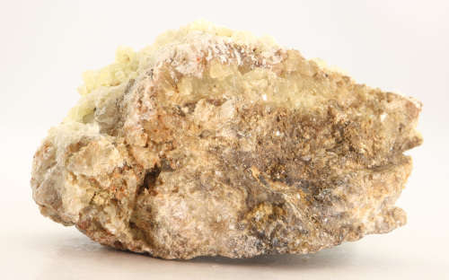 Ettringite on Calcite, N`Chwaning II, Northern Cape, South Africa