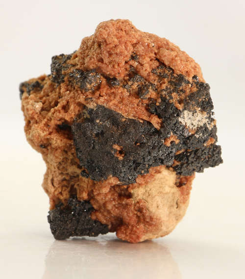 Andradite on Hausmannite XLS, N`Chwaning II, Northern Cape, South Africa