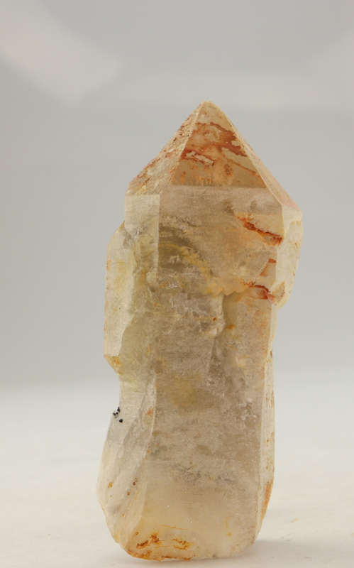 Schorl on Quartz, Erongo Mnt Region, Namibia