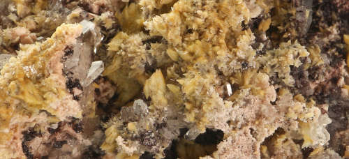 Calcite on Calcite Cluster, N`Chwaning II, Northern Cape, South Africa