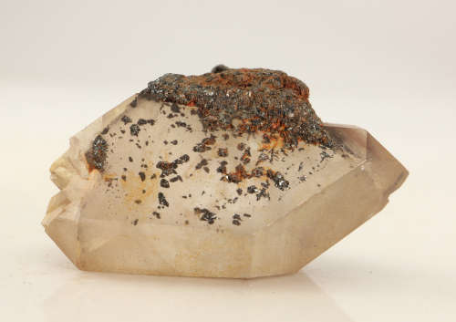 Hematite on Quartz, Artonvilla Mine, Musina, South Africa