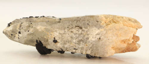 Black Tourmaline on Quartz, Erongo Mnt Region, Namibia