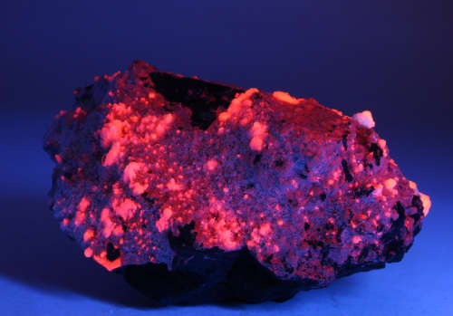 Calcite, Hematite on Matrix, N`Chwaning II, Northern Cape, South Africa