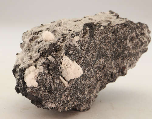 Calcite, Hematite on Matrix, N`Chwaning II, Northern Cape, South Africa