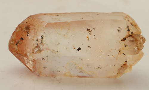 Red Hematite in Quartz, Orange River Area, Northern Cape, South Africa
