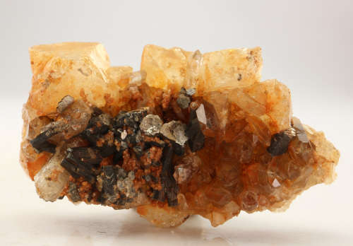 Muscovite on Topaz Cluster, Erongo Mnt Region, Namibia