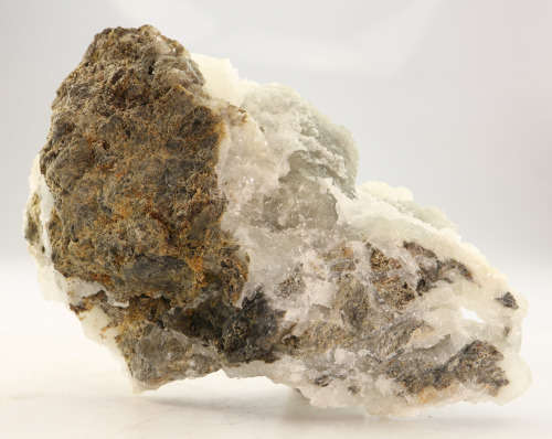 Hemimorphite on Smithsonite, Skorpion Mine, Karas Region, Namibia