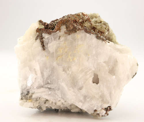 Pyrite on Calcite Matrix, N`Chwaning II, Northern Cape, South Africa